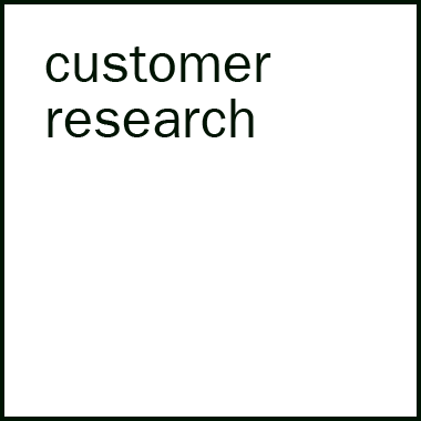 customer research